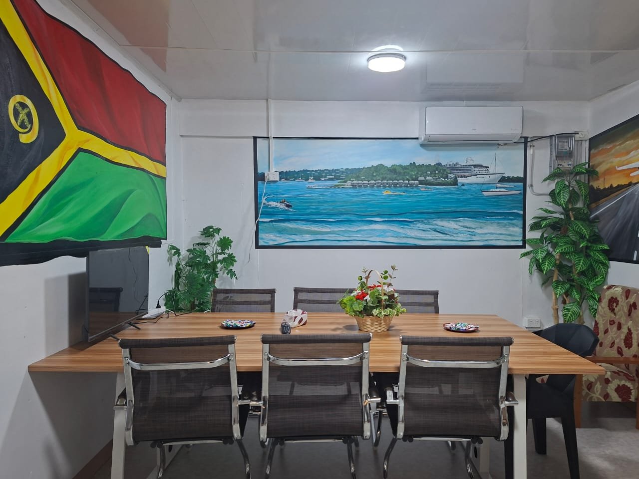 Private meeting room for hire at Nova Core Construction